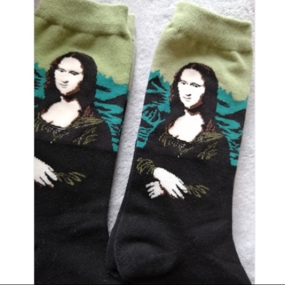 Mona Lisa Classic Art Socks Any 4 for $32 - Picture 5 of 7